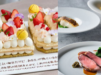 ♦50文字メッセージで想いを伝える♦ナンバーケーキで記憶に残る記念日！Wメインのランチコース-SHIKITEI-（4名専用）