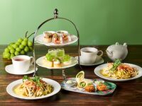 【9～10月】イブニングハイティー「シャインマスカット」（フリーフロー付） 【90分制】