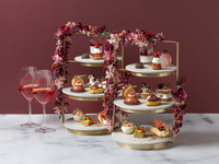 Limited-time weekday sale! 20% OFF Cherry Afternoon Tea + 2 Drinks