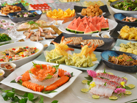 【6/13-14、7/18-20、8/15-16】Web割「函館サーモン食べ放題！夏のおばんざいランチビュッフェ ～うな丼・揚げたて天婦羅・旬の和惣菜を愉しむ～」