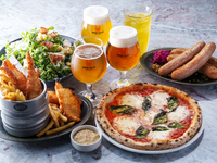 【6/8～飲み放題！ALL DAY】「FRIENDSプラン」4品＋フリーフロー付 90分 4,500円　