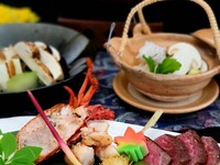 ♦【個室確約！！】個室プラン 名物のすっぽん鍋 　旬の食材を織り込んだ贅沢会席】　都