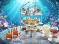 プリンセスアフタヌーンティー ～マーメイド～　7/1～8/31（土日祝）