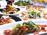 【Sit-down platter dishes using seasonal ingredients】 Banquet plan with all-you-can-drink service Gold