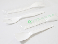 フォーク【バイオマスプラスチック配合】２本入