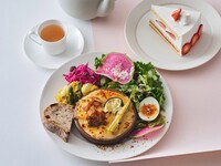 [Special Lunch with Dessert & Drink] White Ginger Gratin with Young Chicken and Summer Vegetables