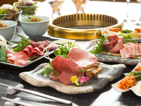 【縁 ～えにし～】認可生食・肩ロースユッケと特選サーロインを味わう（全11品）
