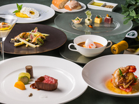 [Brilliant] Chef's recommended course where you can enjoy abalone, spiny lobster, and Matsusaka beef.