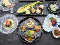 [Evening Session - Summer Only] Kaiseki Course *Udon suki and hot pot dishes are not included.