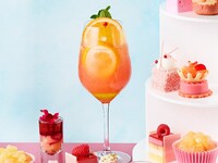 [ドリンクオプション] ピーチブロッサムジンフィズ(アルコールカクテル) +2,200円