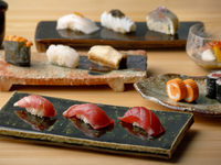 【Limited June Special Offer】Sushi Dinner Course "Ariake" with a Drink of Your Choice