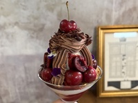 [平日昼]2Fアメリカンチェリーのパフェのお食事コース