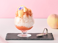 [Summer Limited] White Peach Crystal Shaved Ice
