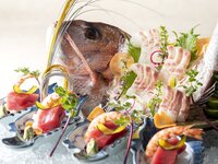 【お祝いプラン】鯛の姿造り付き京懐石コース　8名様