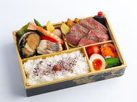 【テイクアウト】黒毛和牛ヒレステーキと海鮮弁当