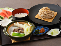 幌加内そば＆牛すじと豆腐煮込みセット