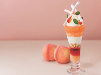[Web Reservation Only - Weekdays Only] Peach & Acai Parfait and Cafe Tea Time Recommended Set [14:00 - 16:30]