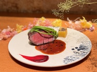 7月1日～【Special・Lunch＋winepairing】 神戸 美水牛の炭火焼きをメインお任せコース 全8品＋ワインペアリング4杯