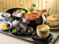 ランチ限定「国産うなぎのひつまぶし御膳」乾杯用1ドリンク付き