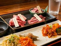  【週末】厳選4種ラム肉食べ比べとラムハンバーグの焼肉御膳