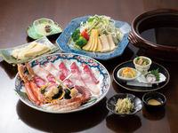 【飲み放題付 海鮮しゃぶ・鰹たたきコース】祢保希自慢の鰹と極上海鮮のしゃぶしゃぶです。