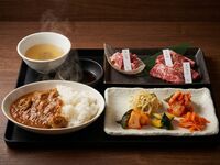 NEW『平日限定』「3種部位焼肉＆ラムバターカレー御膳」