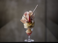 Parfait Bijou® Pêche【¥6,000 (tax not included) with drink】