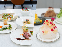 【W Main Dishes】 Saison d’Amadeus ~Lunch & French Chef’s Shaved Ice~