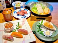 July 1 onwards: 【Summer Lunch featuring Eel and Conger Eel】 Choose your meal: “Edomae Sushi”, ‘Setouchi Conger Eel with Uni Broth Hot Pot’ & ‘Unagi Donburi with 3 Pieces of Edomae Sushi’. Special weekday price: 2,800 yen