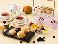 Blueberry and Mango Afternoon tea