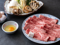 【個室確約】すき焼+飲み放題付きプラン