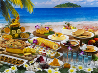 SEASONAL Dessert Buffet July–August 2026 “Summer Resort Treats for Adults”