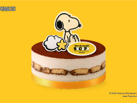 How do you do? Snoopy Tiramisu Cake