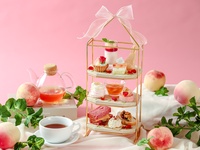 【TEA TIME】Peach Afternoon tea　飲み放題付き