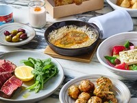THE FULL GREEK LUNCH | Charcoal-Grilled Japanese Wagyu Beef & Greek KARANIKA Sparkling Wine