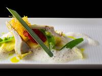 【MenuA】 5 dishes ～ 1 glass of Champagne & wine pairing included ～ 　〈September  1st〜〉