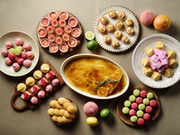 Weekend 15%OFF! [Online Price] Peach Sweets Buffet 90 min. Adult 4,250 yen