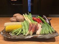 野菜を愉しむ天ぷらコース（ワイン2杯付）