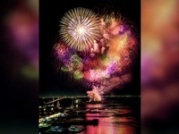 【屋上から見上げる約14,000発】木更津花火大会 スカイテラス縁日ナイト 〜生ビールOK飲み放題＋屋台グルメ付き〜