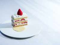 【数量限定｜平日】 季節のショートケーキ付き 全4品  <13:30以降>
