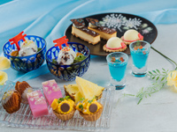 【6~8月】風鈴祭り参加付き　夏の京アフタヌーンティーセット「夏の煌めき」