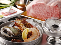 kobe beef Steak ＆ caviar MIKAKU dinner