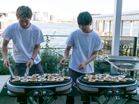 日祝）ボトルワイン＆シーフード付き！ BBQPLAN[飲み放題90分付]