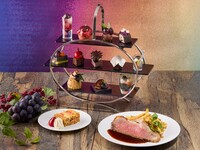【9/19~10/31】葡萄イブニングハイティー＋生ビールなど選べる1ドリンク