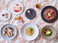 【LUNCH】Prés de L’ASコース(季節の食材を使用したランチフルコース全7品)