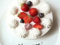 【誕生日・記念日】アニバーサリーホールケーキ付！Wメインが楽しめるディナーコース全5品-Chef's selection-