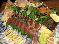 高知伝統皿鉢盛り　1皿6000円(税込)