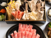 ☆＜きのこしゃぶしゃぶGコース＞希少きのこ盛り付・ラムしゃぶ 食べ放題 飲み放題（２時間）【新鮮ラム肉】