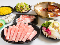 【Ein-Personen-Set-Kurs】 Set mit seltenen Pilzen und würzig-scharfem Kräuter-Suppe-Fondue „Pilz-Fondue-T-Kurs“ | Zuerst einmal ausprobieren