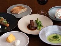 July 17 onwards: [Lunch] A 5-course seasonal lunch set + free-flow sparkling wine (2 hours)
